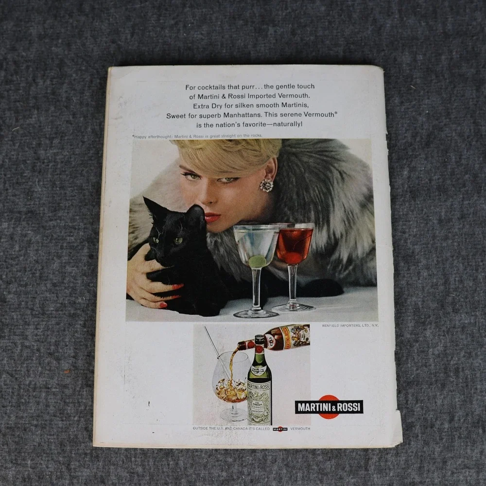 Vintage Playboy Magazine June 1965 Ursula Andress Men's Lifestyle Issue 6 USA